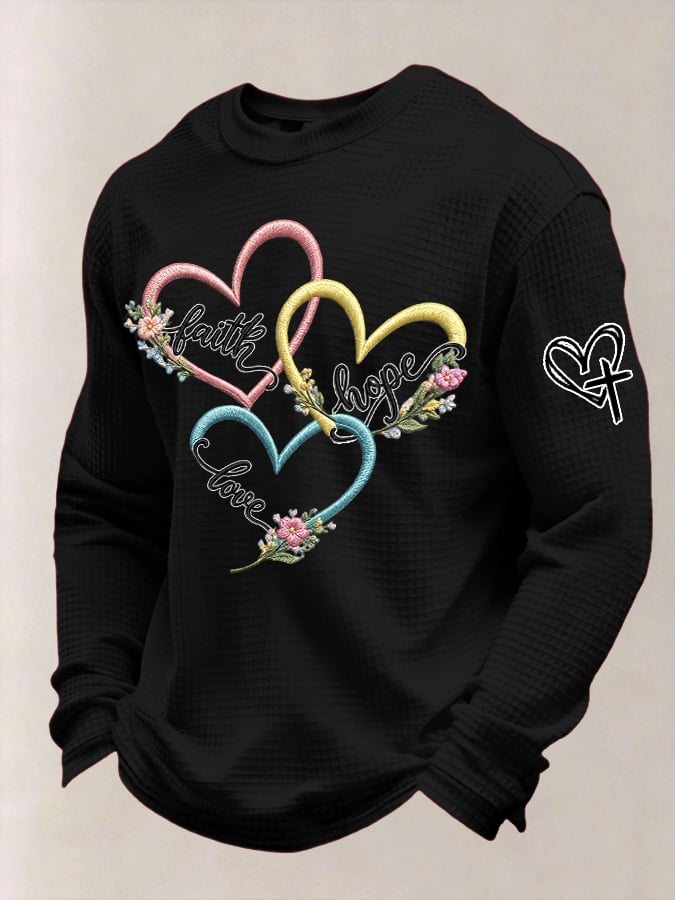 Men's Faith Printing T-Shirts