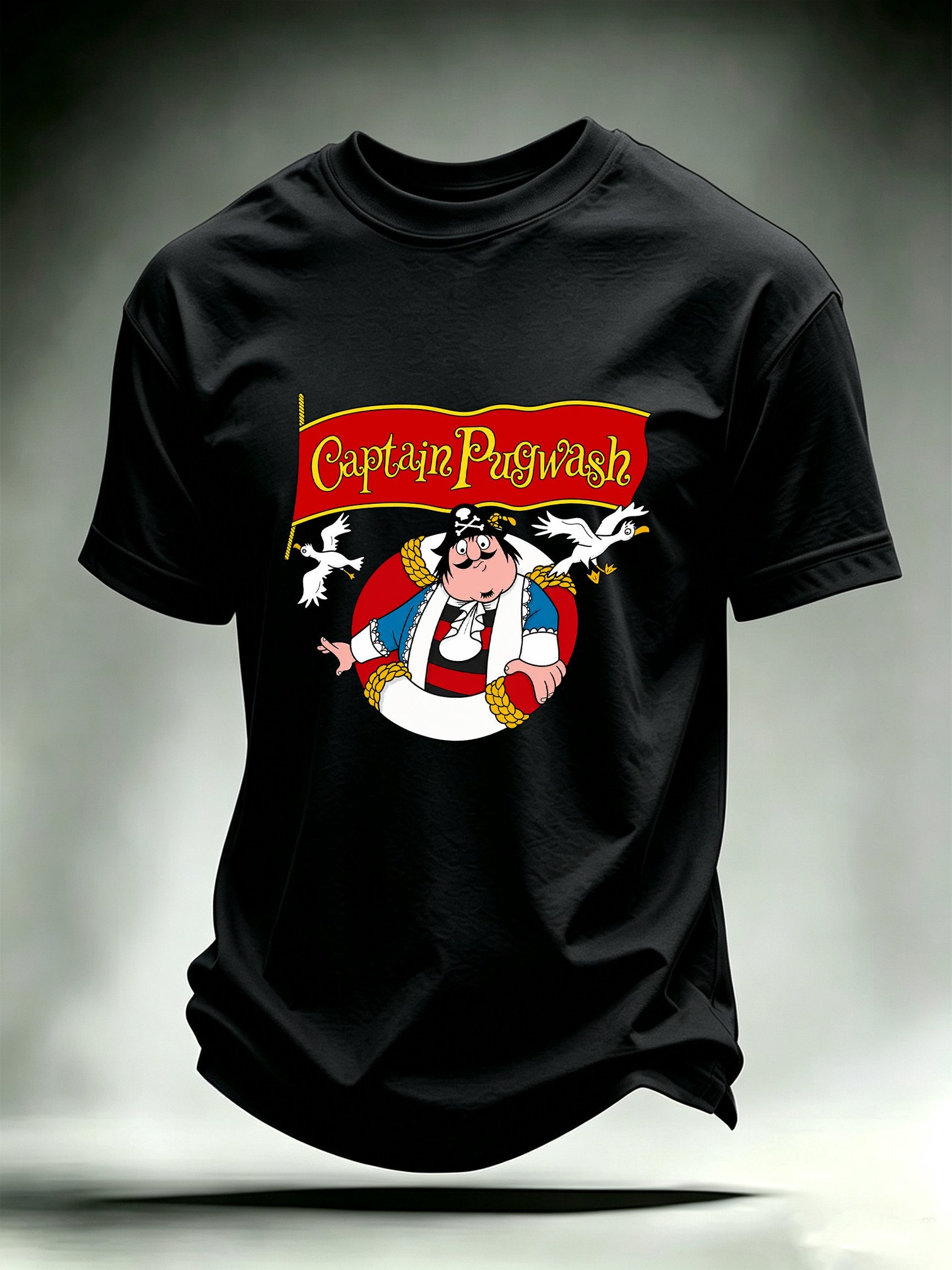 Men's Captain Pugwash Cartoon Classic T-Shirt