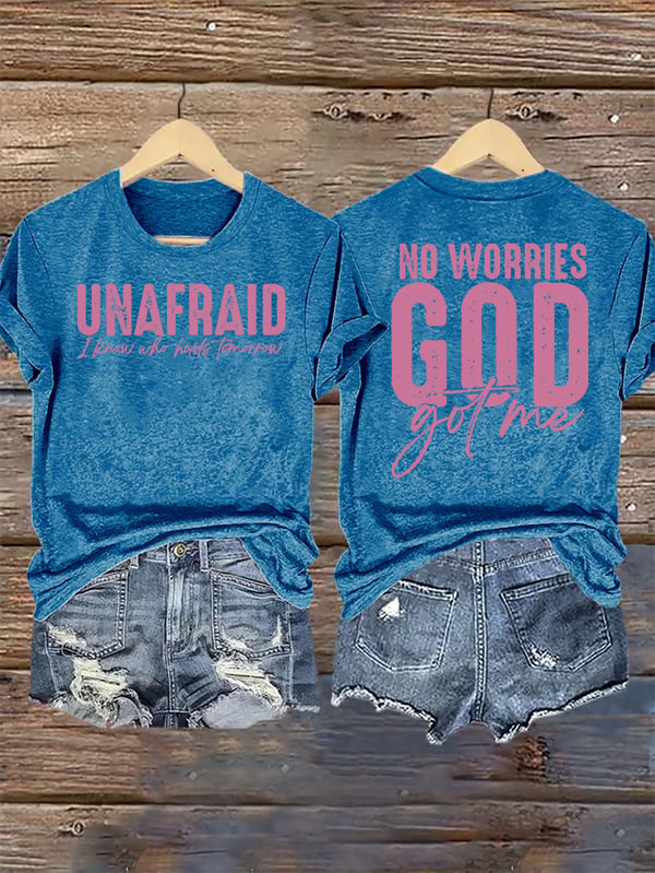 Women's UNAFRAID Printed T-Shirt