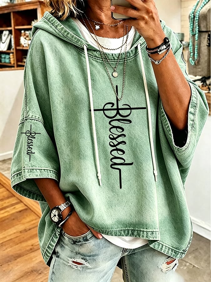 Women's Faith Over Fear Printing Top