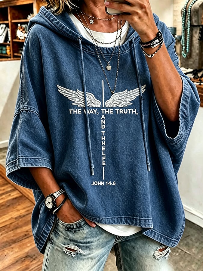 Women's Faith Over Fear Printing Top