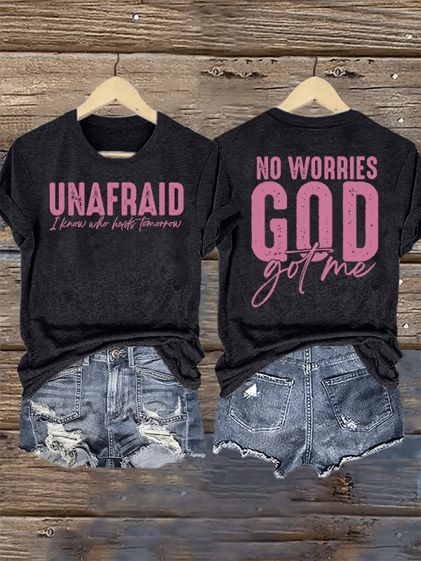 Women's UNAFRAID Printed T-Shirt