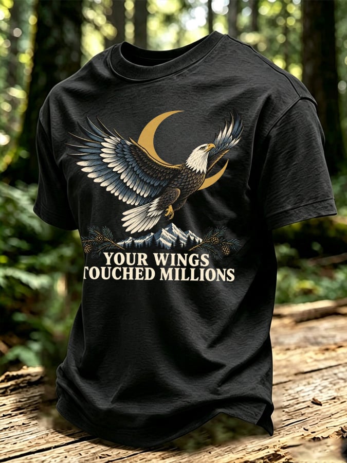 Men's Jackie and Shadow Print Short-Sleeve T-Shirt
