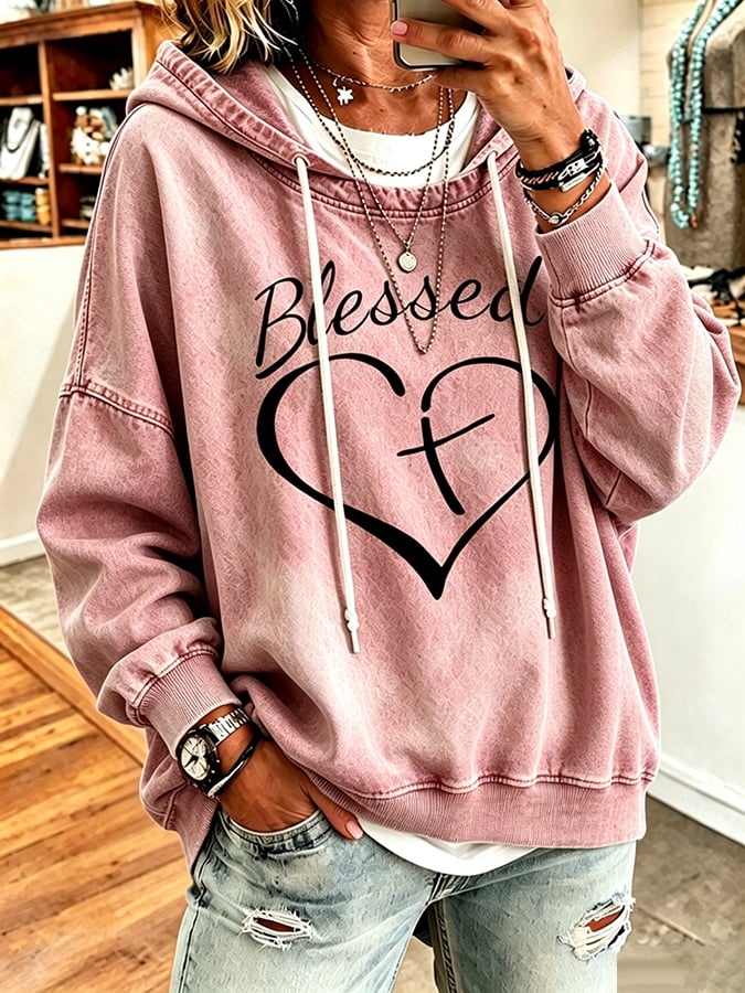Women's Faith Over Fear Printing Top