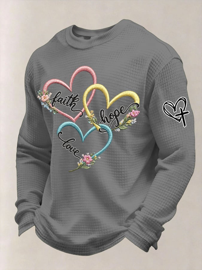 Men's Faith Printing T-Shirts
