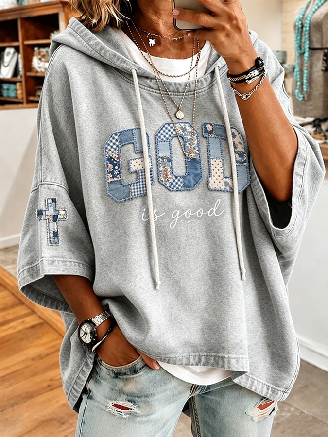 Women's Faith Printing Top
