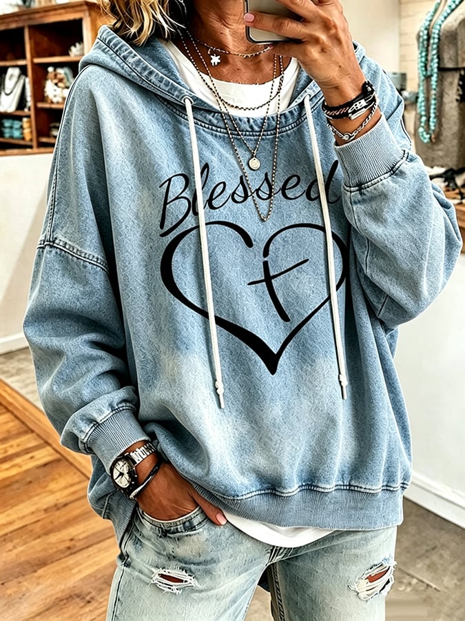 Women's Faith Over Fear Printing Top
