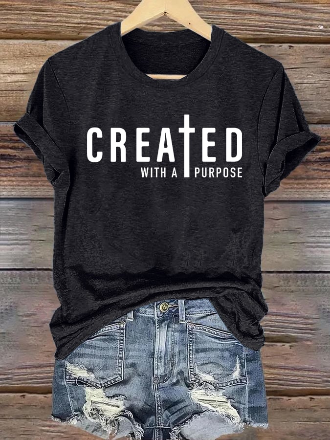 Women's created with a purpose T-Shirt