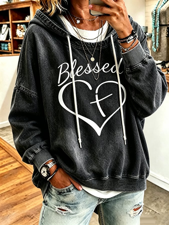 Women's Faith Over Fear Printing Top