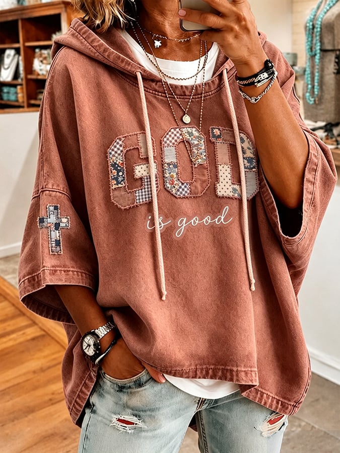 Women's Faith Printing Top
