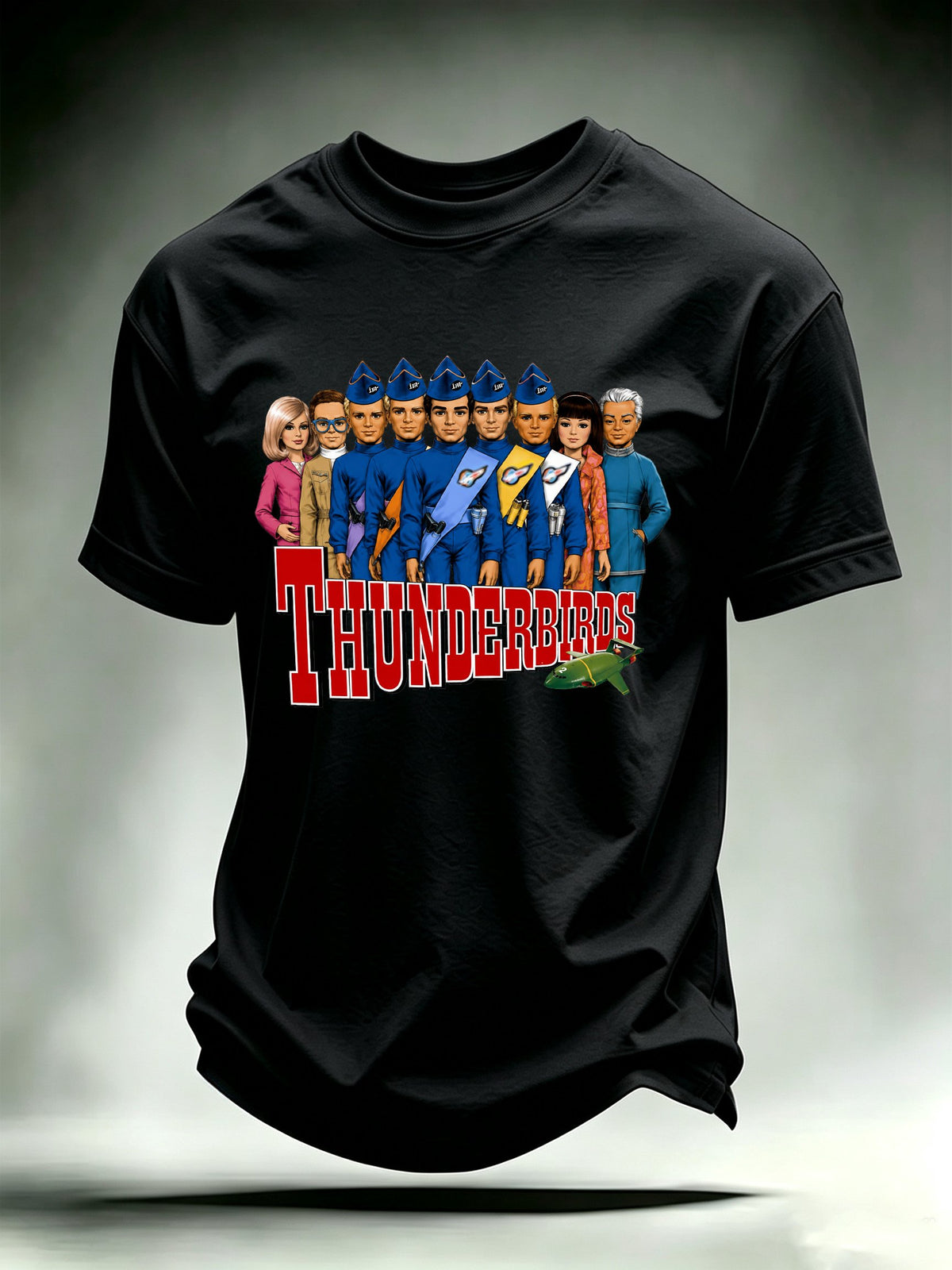 Men's Casual Printed Crew-Neck T-Shirt