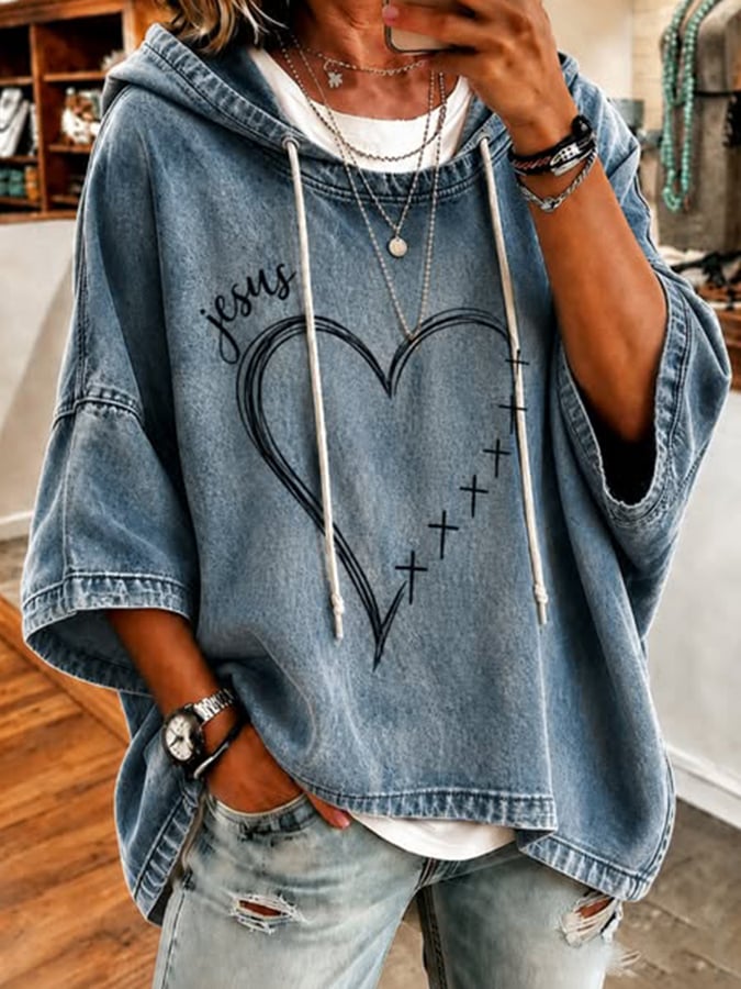Women's Faith Over Fear Printing Top