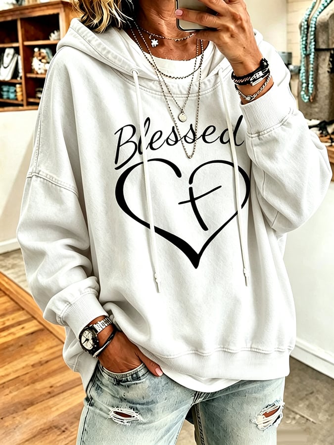 Women's Faith Over Fear Printing Top