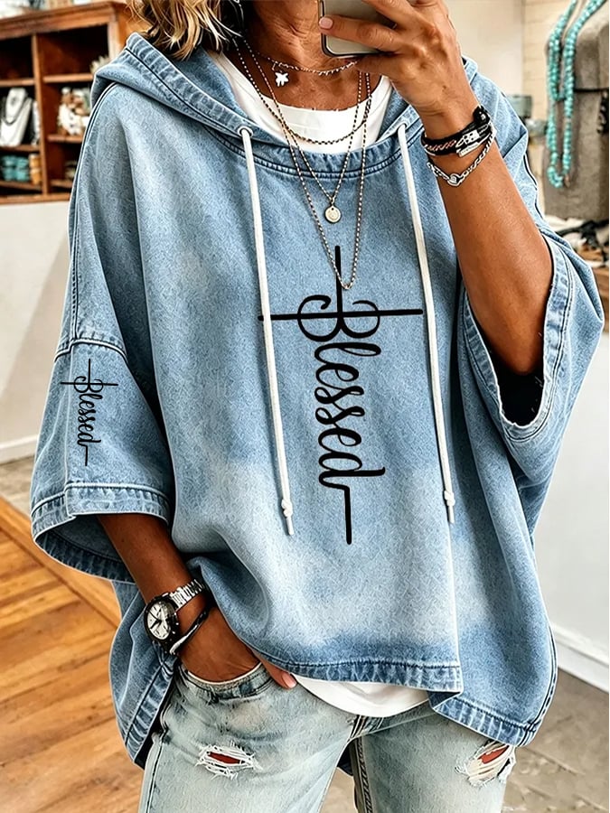 Women's Faith Over Fear Printing Top