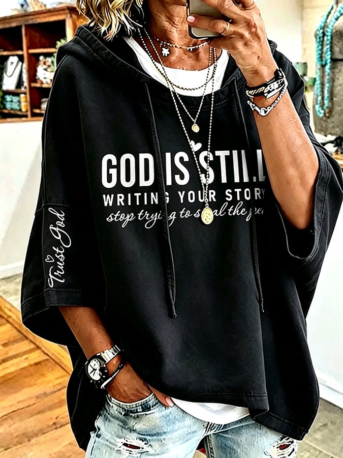 Women's Faith God Is Still Writing Your Story, Stop Trying To Skip The Pages Printing Top