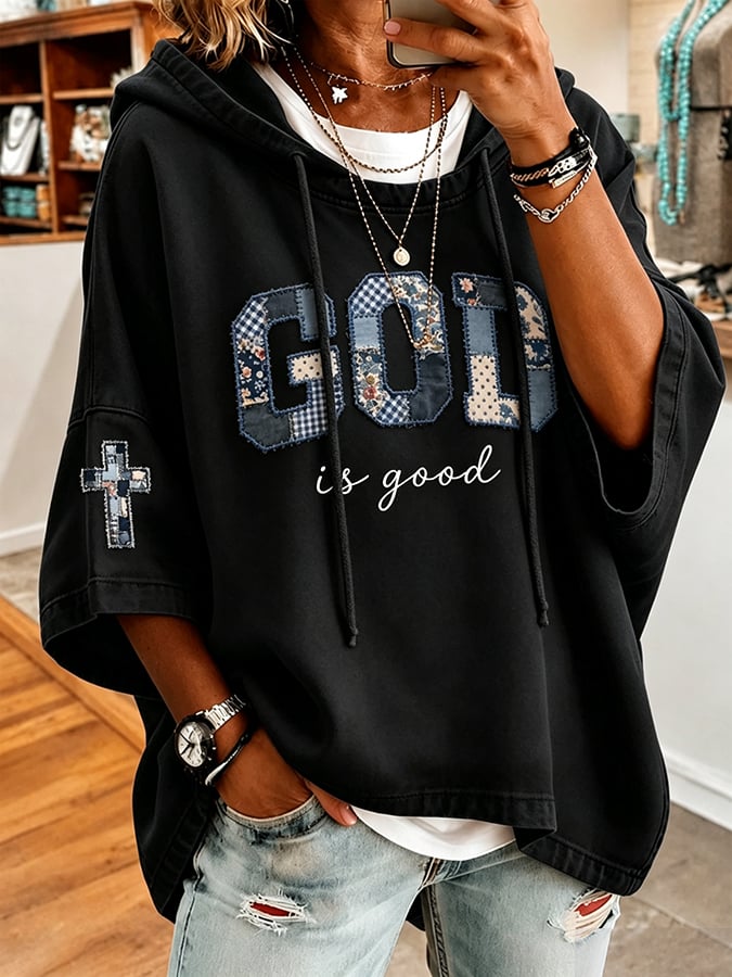 Women's Faith Printing Top
