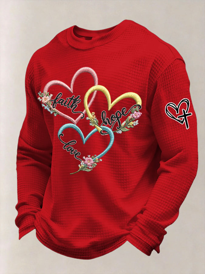 Men's Faith Printing T-Shirts