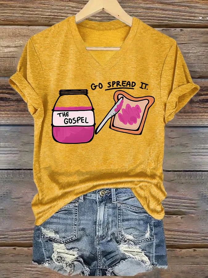 Women's THE GOSPEL Print T-Shirt