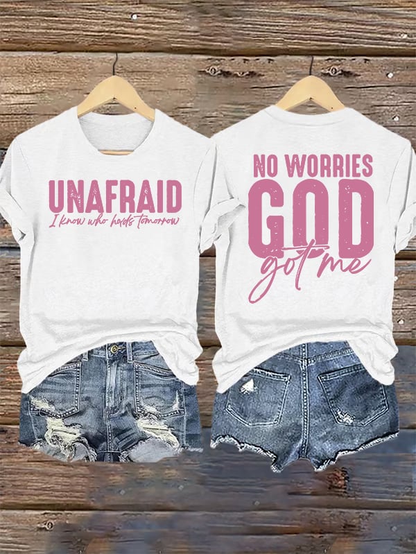 Women's UNAFRAID Printed T-Shirt