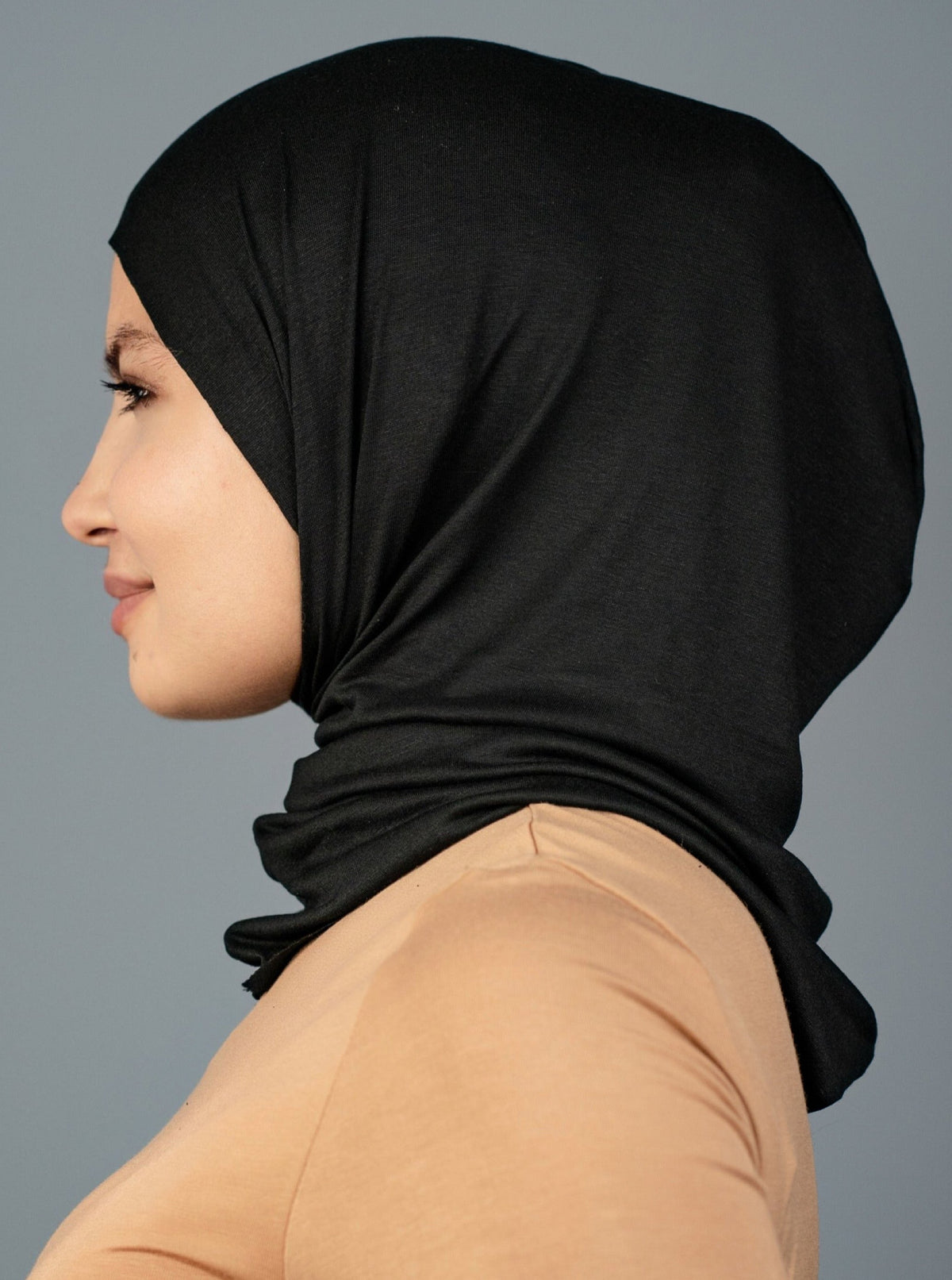 Practical hijab "Easy" - black
