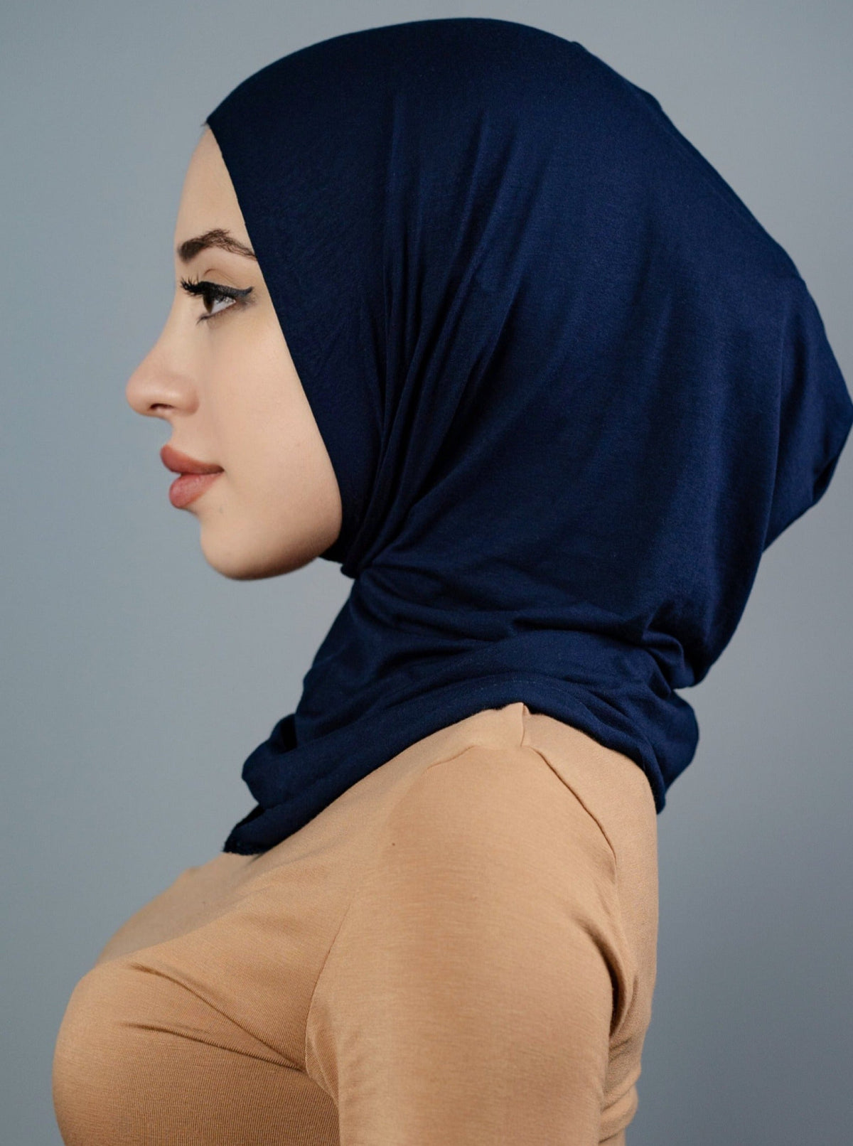 Practical hijab "Easy" - navy