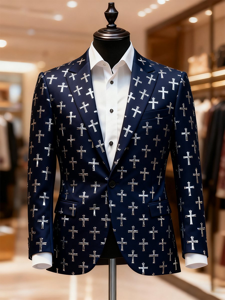 Men's Business Casual Faith Suit Outerwear