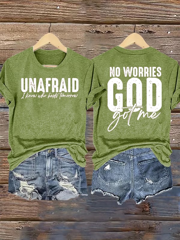 Women's UNAFRAID Printed T-Shirt