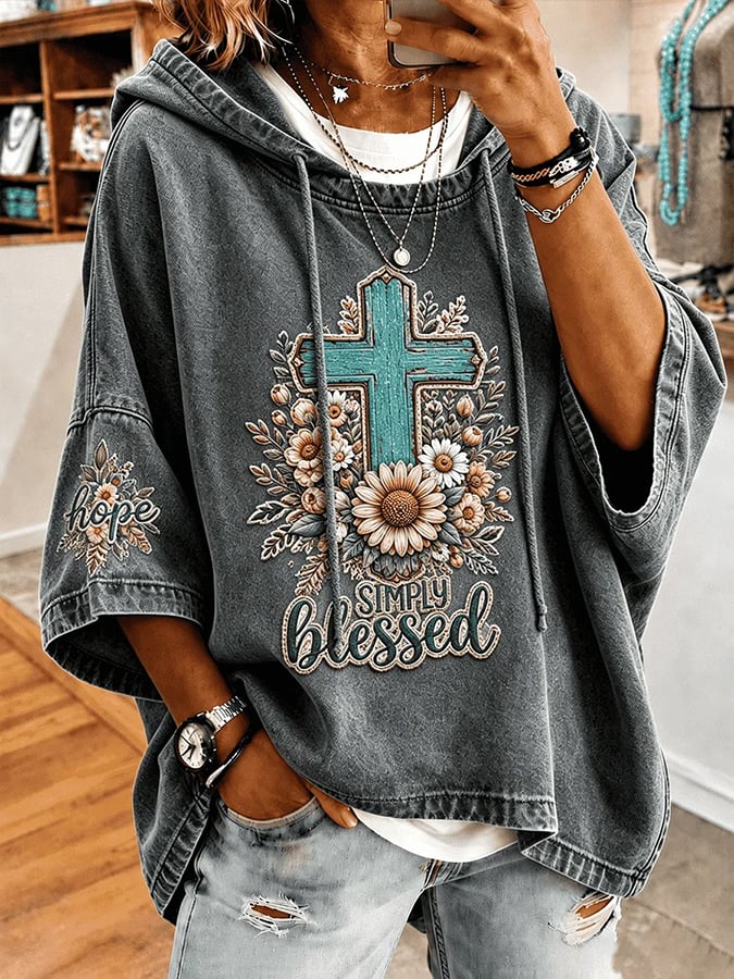 Women's Faith Over Fear Printing Top