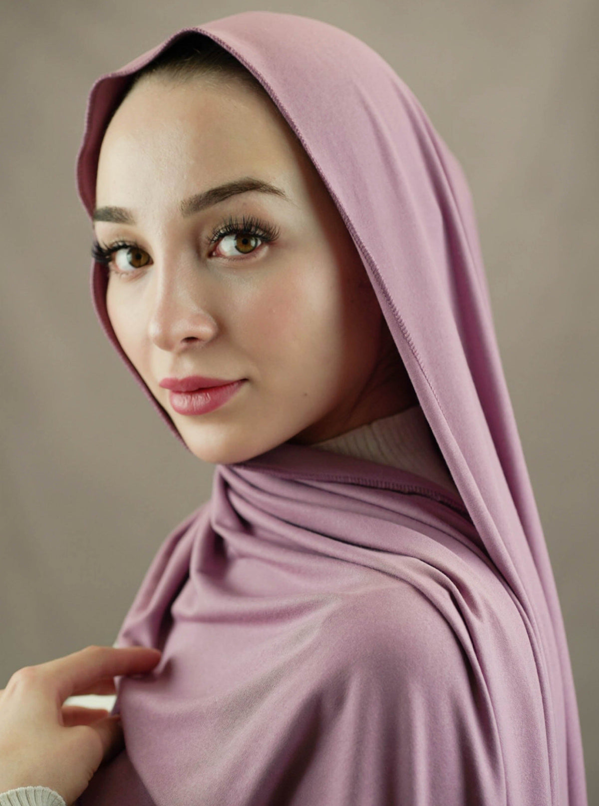 Ultra-soft Jersey Hijab - lilac
