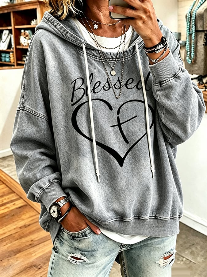 Women's Faith Over Fear Printing Top