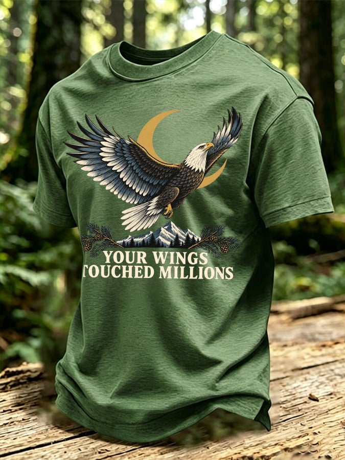 Men's Jackie and Shadow Print Short-Sleeve T-Shirt