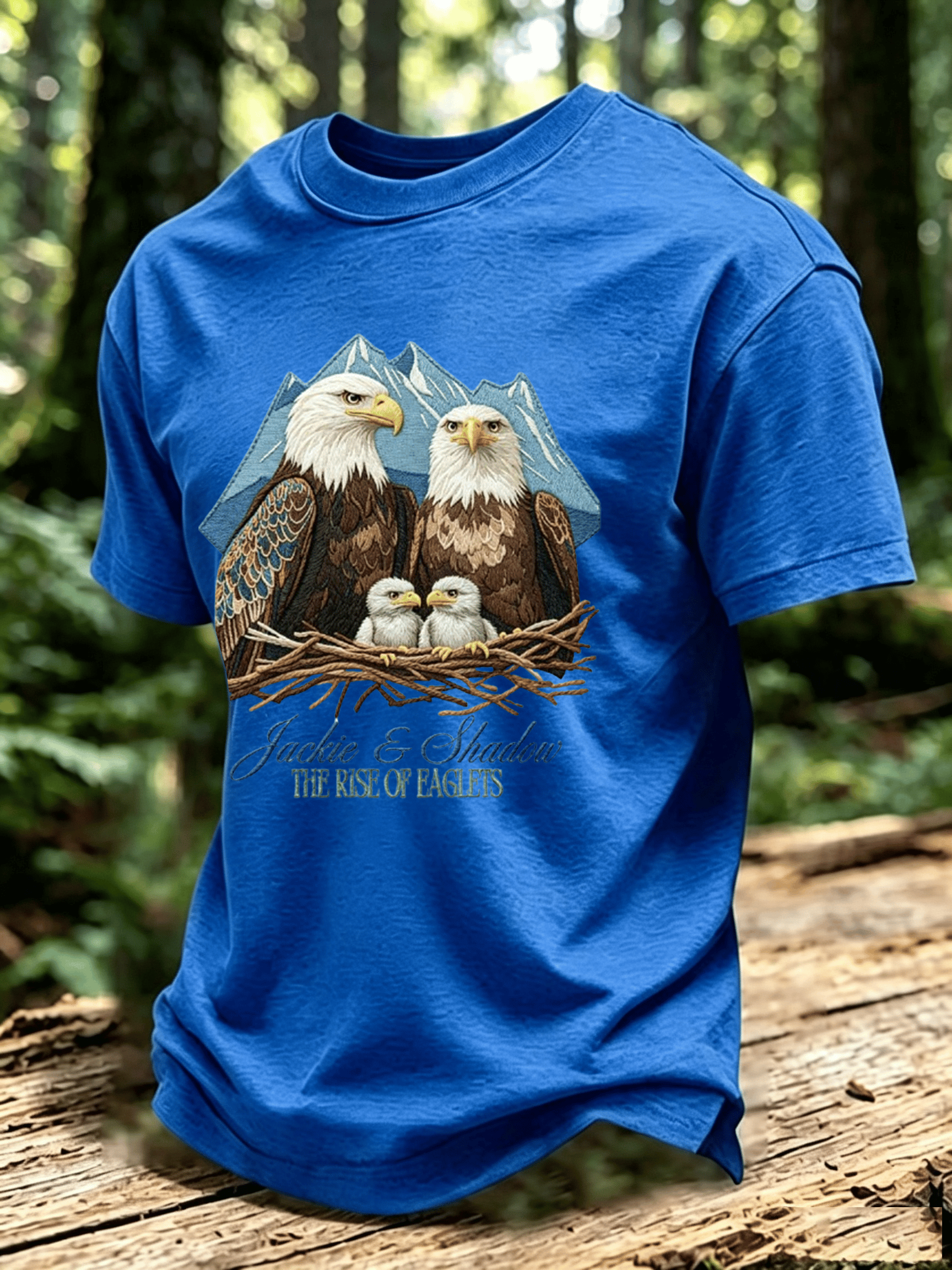 Men's Jackie and Shadow Print Short-Sleeve T-Shirt