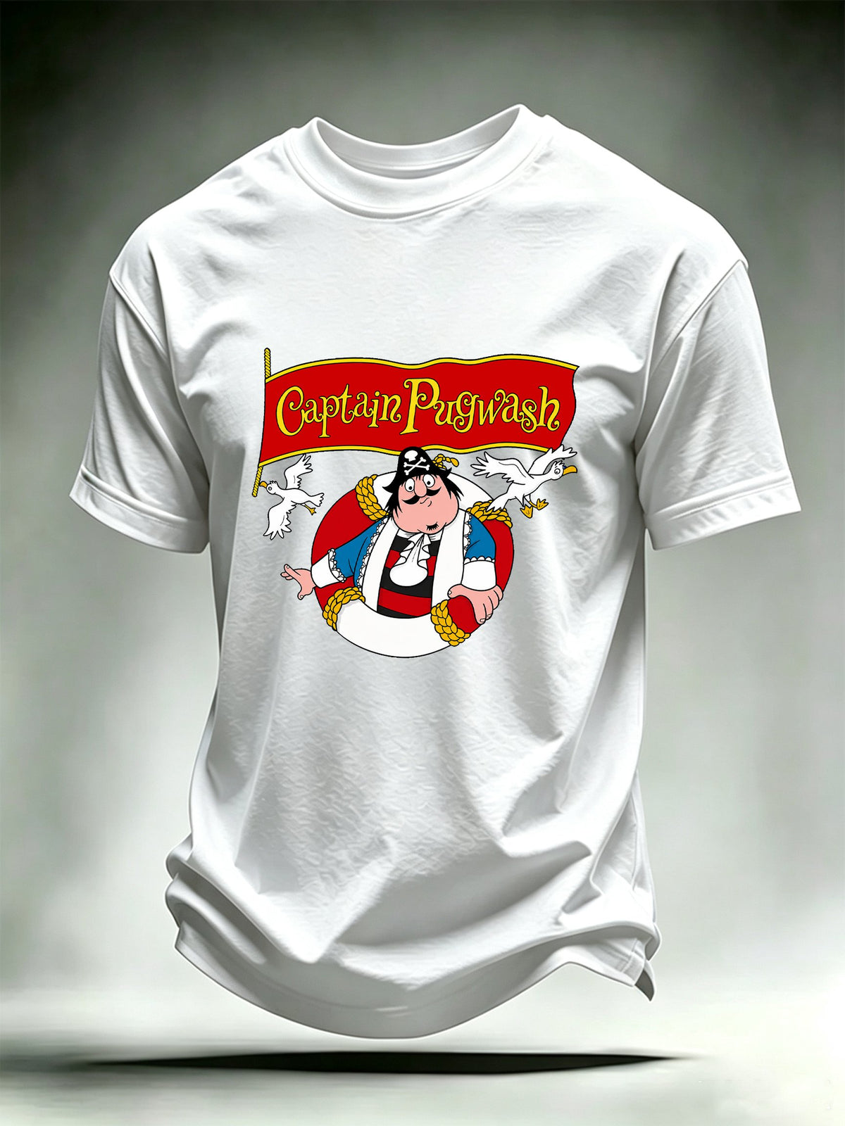 Men's Captain Pugwash Cartoon Classic T-Shirt