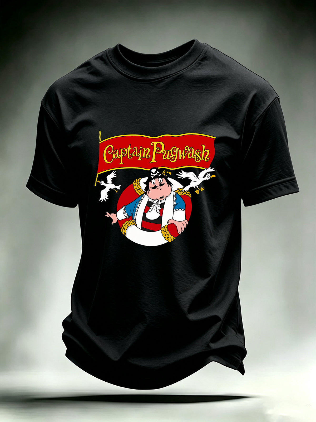 Men's Captain Pugwash Cartoon Classic T-Shirt