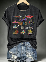Women's Wacky Races - Characters & Vehicles T-shirt