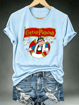 Women's Captain Pugwash Cartoon Classic T-Shirt