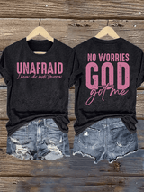 Women's  UNAFRAID Printed T-Shirt