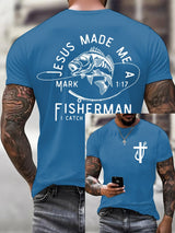 Men'S Casual Faith Short-Sleeved T-Shirt