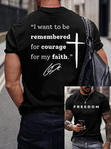 Men'S Casual Hot Print T-Shirt