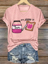 Women's  THE GOSPEL Print T-Shirt
