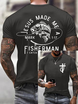 Men'S Casual Faith Short-Sleeved T-Shirt