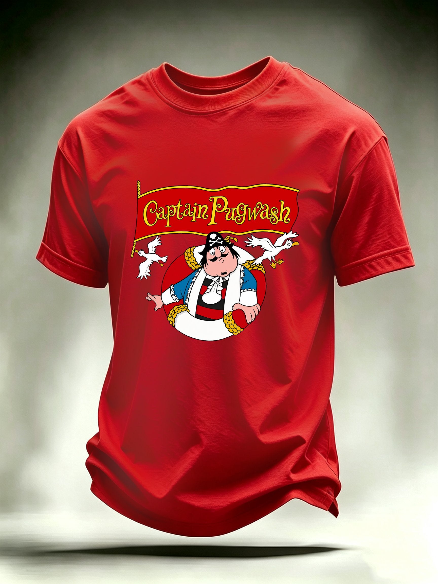 Men's Captain Pugwash Cartoon Classic T-Shirt