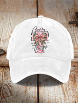 Unisex God Is Good All The Time Print Baseball Cap