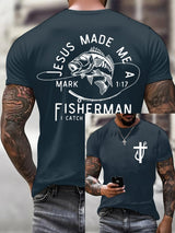 Men'S Casual Faith Short-Sleeved T-Shirt