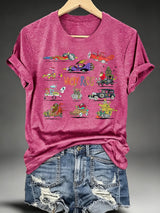 Women's Wacky Races - Characters & Vehicles T-shirt