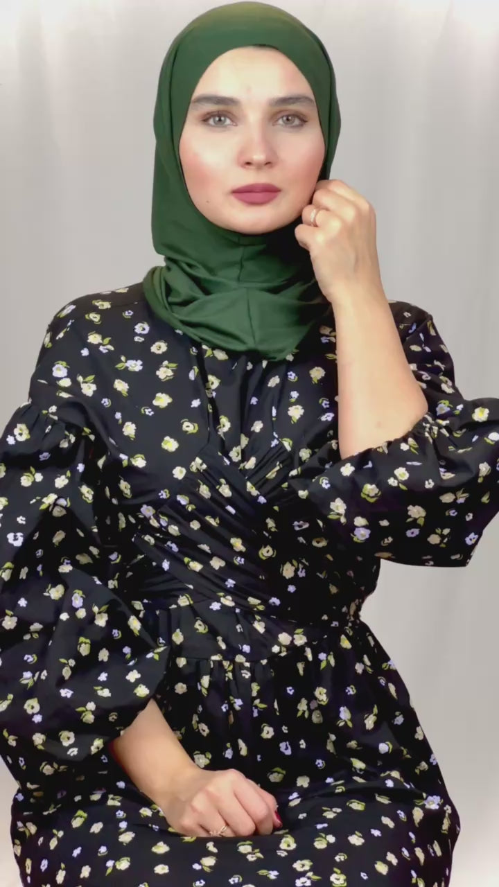 Practical hijab "Easy" - creme