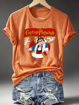 Women's Captain Pugwash Cartoon Classic T-Shirt