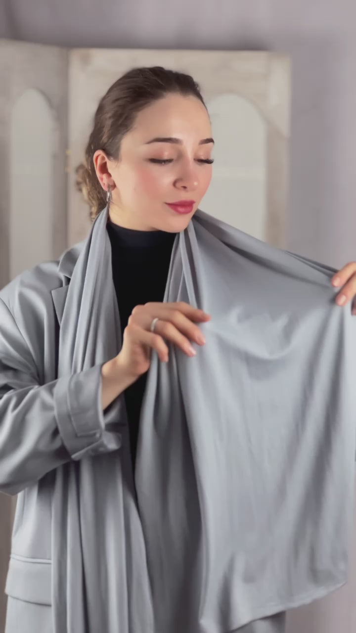 Ultra-soft Jersey Hijab - warmwhite