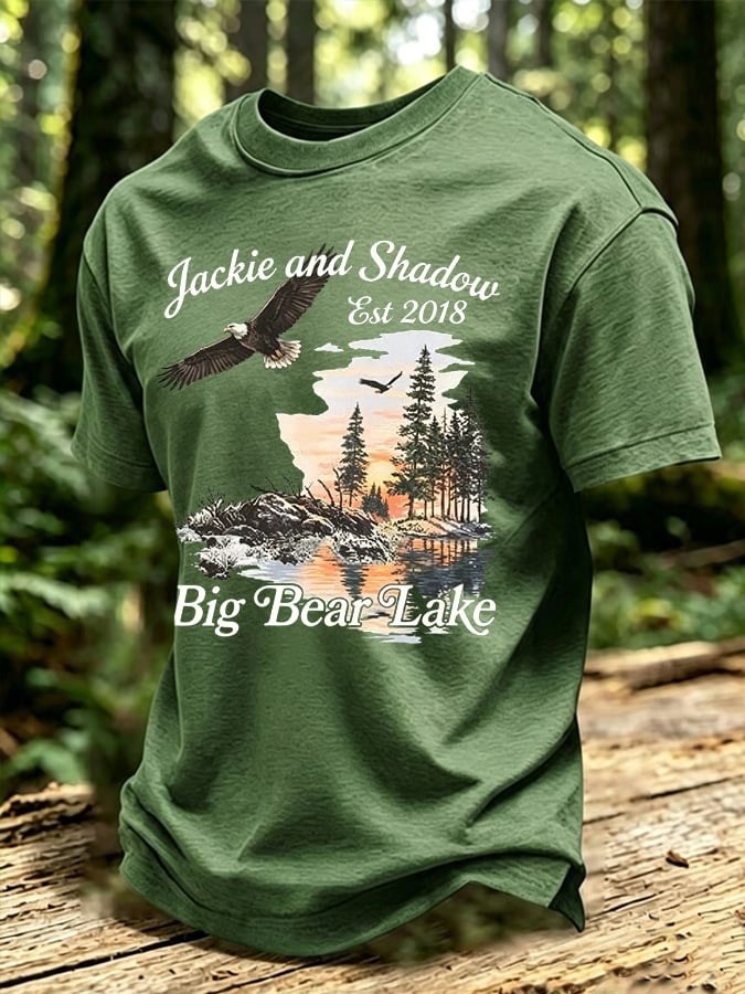 Men's  Jackie and Shadow Print Short-Sleeve T-Shirt