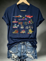 Women's Wacky Races - Characters & Vehicles T-shirt